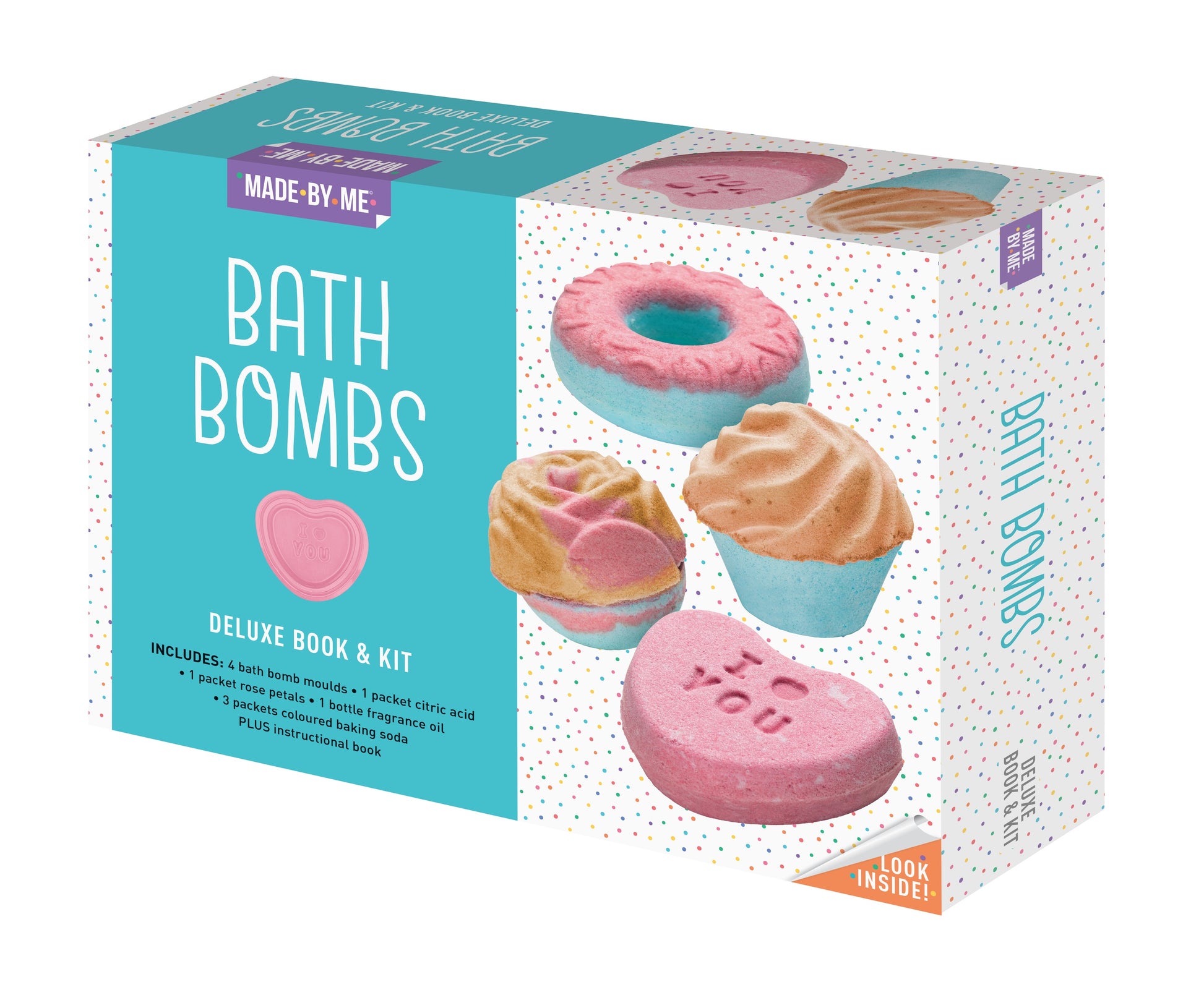 Made By Me Deluxe Book & Kit, Bath Bombs