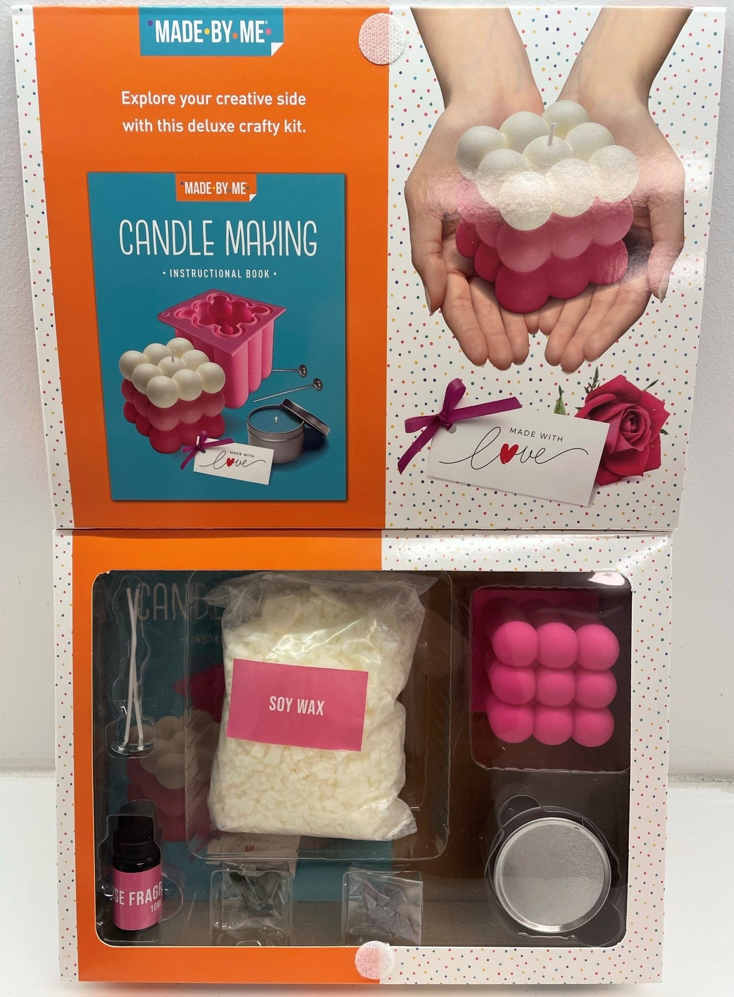 Made By Me Deluxe Book & Kit, Candle Making