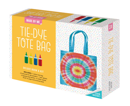 Made By Me Deluxe Book & Kit, Tie-Dye Tote Bag