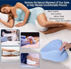 NuvoMed Memory Foam Leg Pillow