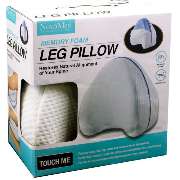 NuvoMed Memory Foam Leg Pillow