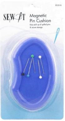 Sew-It Magnetic Pin Cushion, Blue