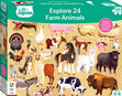 Junior Jigsaw Puzzle, Explore 24: Farm Animals