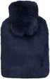 Amara Hot Water Bottle and Cover- Navy