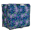 Yarn Caddy Metal Frame Foldable, Purple Floral