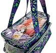 Knitting Storage Bag Ultimate, Purple Floral- 38x19x18cm