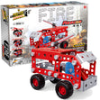 Construct It, Fire Rescue 3 In 1 Set- 121pc