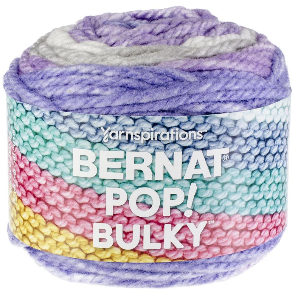 Bernat Pop Bulky Crochet & Knitting Yarn 280g Acrylic Yarn Lincraft