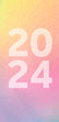 2024 Pocket Diary, Pastels