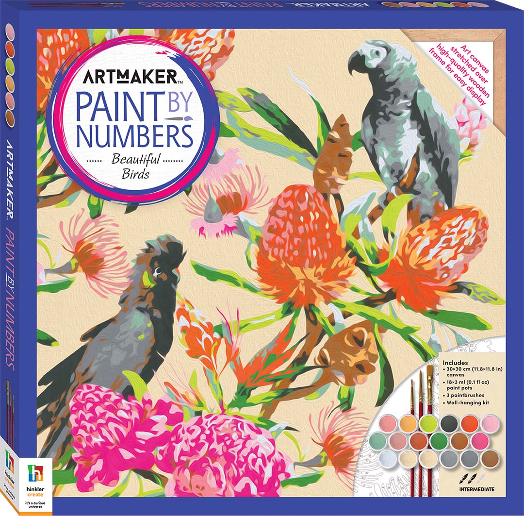 Art Maker Paint by Numbers: Beautiful Birds