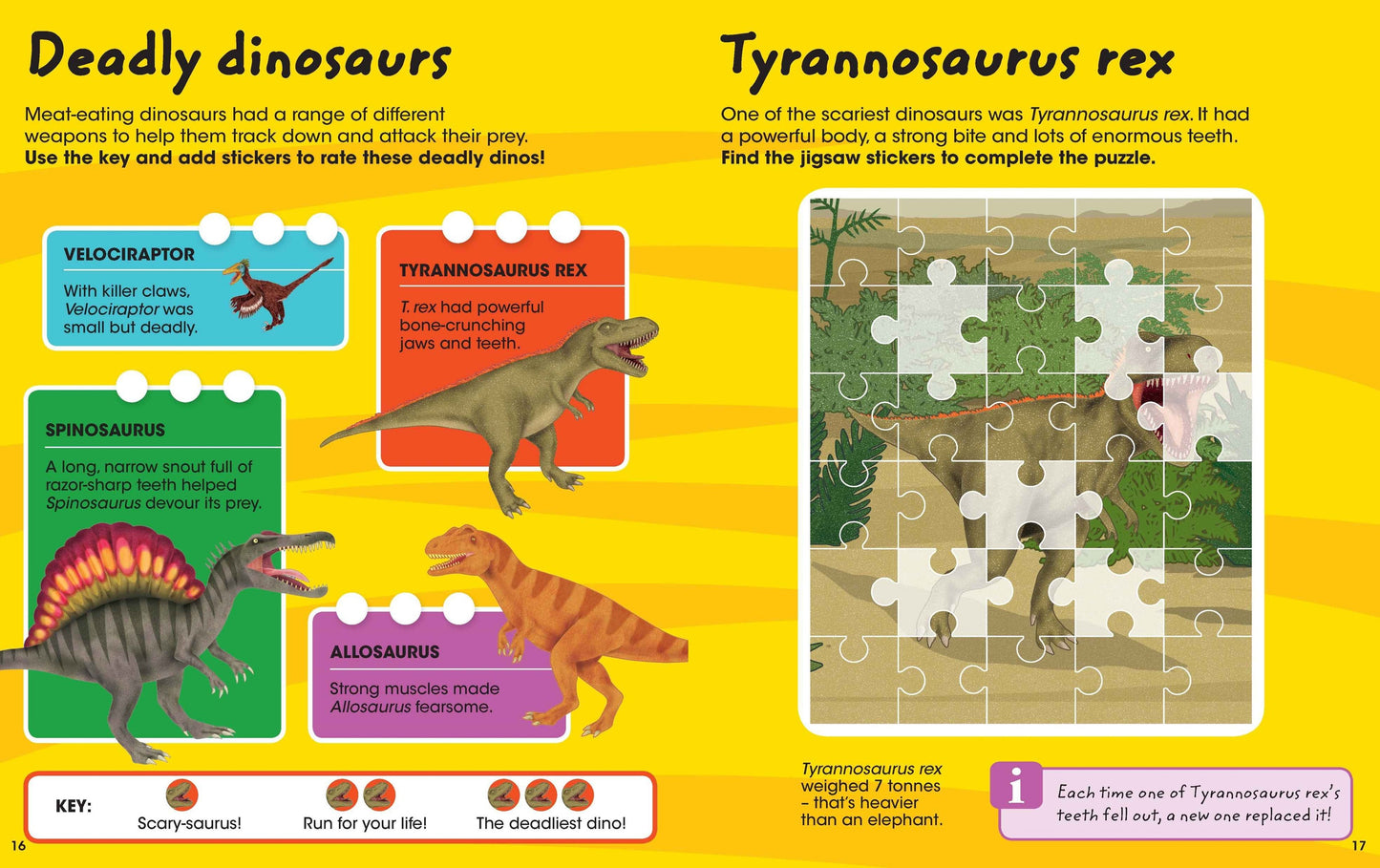 Factivity Bubble Sticker Activity Vol. 2, Dinosaurs