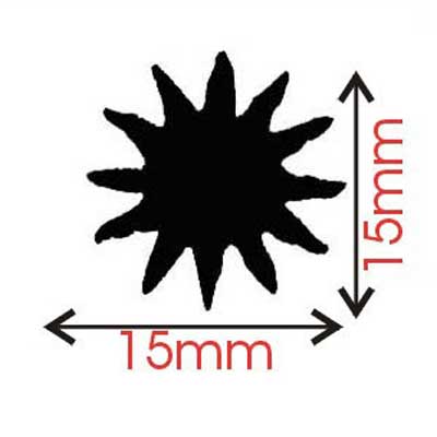 Sullivans Craft Punch, Sun- 15mm