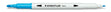 Staedtler Double-Ended Fabric Pen, Assorted- 12pc