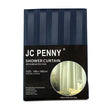 JC Penny Shower Curtain, Navy- 180cm