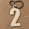 2 Small Plywood Number- 3.5cm