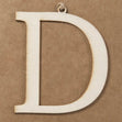 D Large Plywood Letter- 8cm