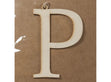 P Large Plywood Letter- 8cm