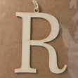 R Large Plywood Letter- 8cm