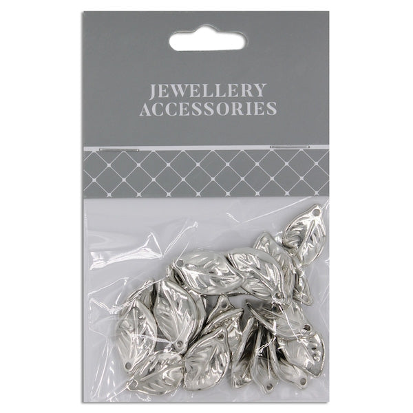 20mm Leaf Charm, 20pc- Sullivans