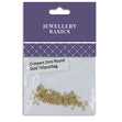 2mm Round Crimpers, Gold- 100pc- Sullivans