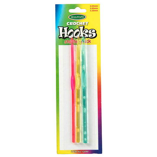 Crochet Hooks Starter Pack of 3- Small