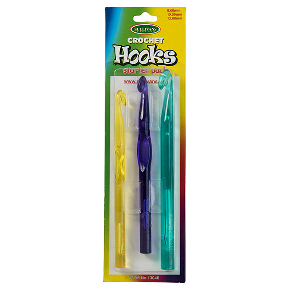 Crochet Hooks Starter Pack of 3- Large