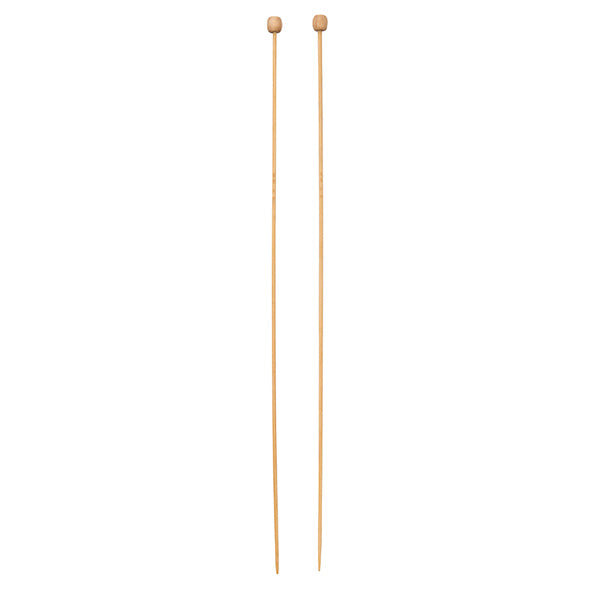 Bamboo Knitting Needles 25cm