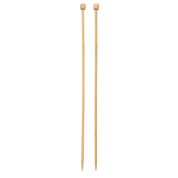 Bamboo Knitting Needles 25cm