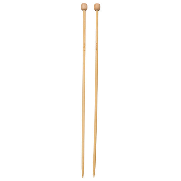 Bamboo Knitting Needles 25cm