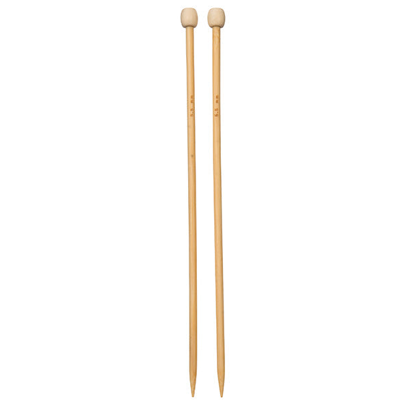 Bamboo Knitting Needles 25cm