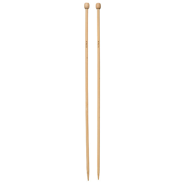 Bamboo Knitting Needles 30cm