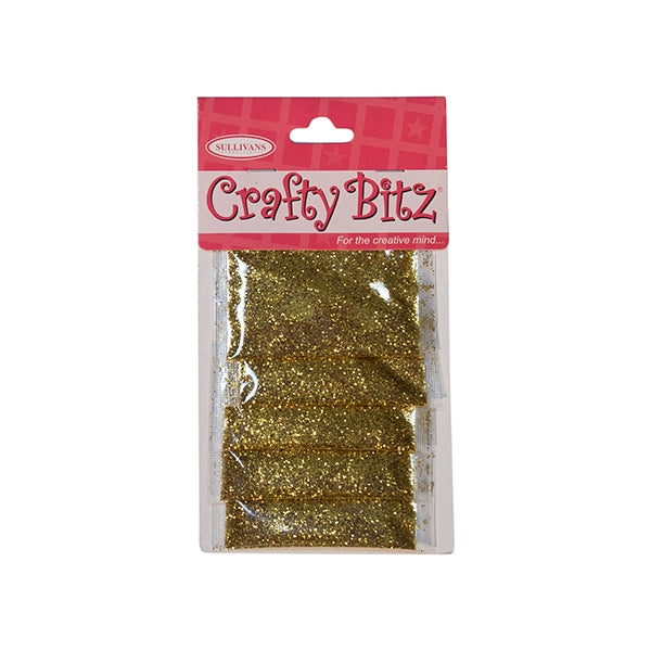 Crafty Bitz Glitter Scatters, Gold