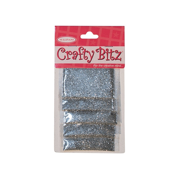 Crafty Bitz Glitter Scatters, Silver