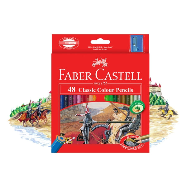 Faber-Castell Classic Colour Pencil, Assorted