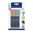 Faber-Castell Creative Studio Metallic Pens, Assorted- 6pk