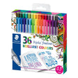 Staedtler Triplus Fineliner Box of 36- Assorted Colours