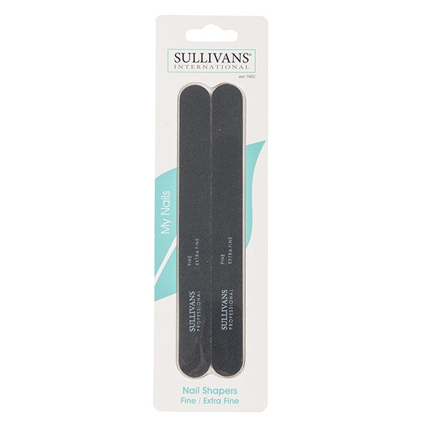 Nail Shapers, Extra Fine/Fine 175mm - 2pk - Sullivans