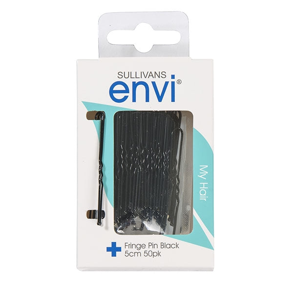 Fringe Pins, Black 5cm - 50pk - Envi