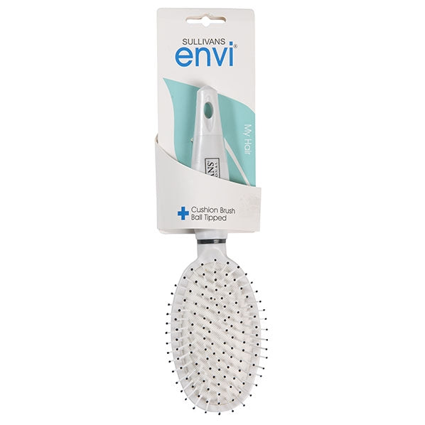 Cushion Hair Brush, Ball Tipped - Envi