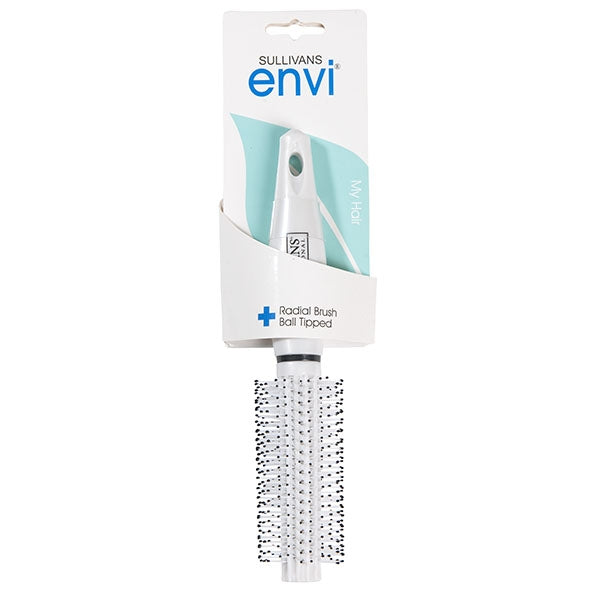 Radial Hair Brush, Ball Tipped - Envi