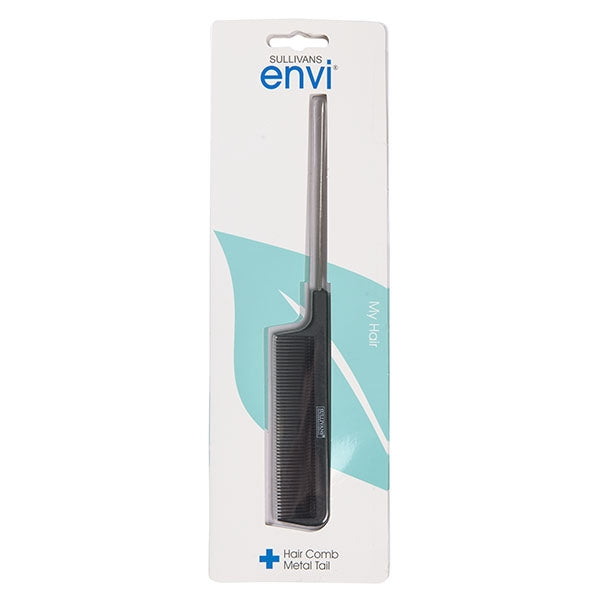 Metal Tail Hair Comb - Envi