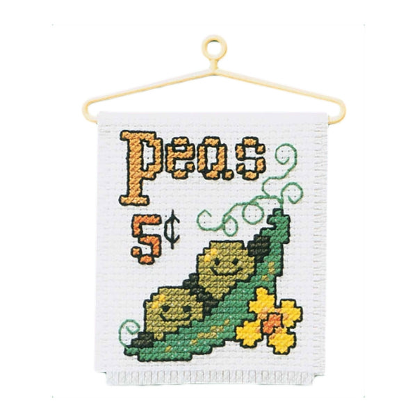 Sullivans Cross Stitch, Peas