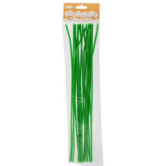 Sullivans Chenilles 20pk, Green- 3mm