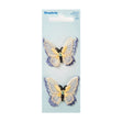 Simplicity Iron On Appliques, Small Sheer Butterfly- 2pc