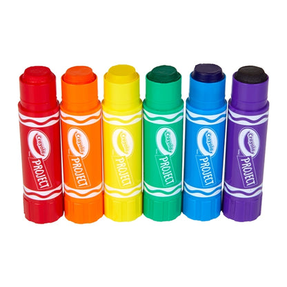 Crayola Project Quick Dry Paint Sticks- 6pk