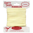 Crafty Saver Satin Ribbon, Cream- 3mm x 7m