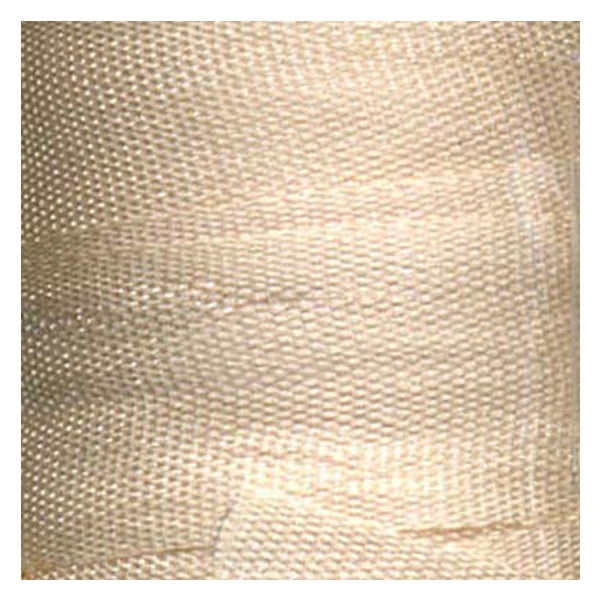 Sullivans Ribbon Silk, White- 7mm