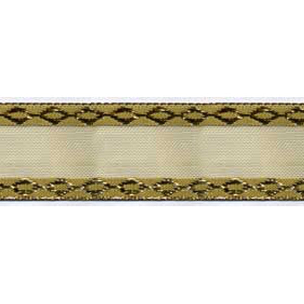 Sullivans Ribbon Bow & Tie Metallic, Gold- 36 mm