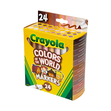 Crayola Broadline Markers, Colours of the World- 24pk