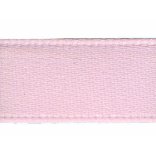 Double Sided Satin Ribbon, Baby Pink- 15mm x 4m